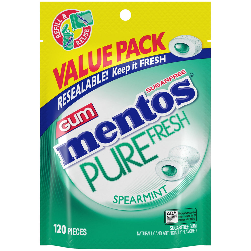Mentos Pure Fresh Spearmint Xylitol sin azúcar · Chicles y mentas · 120 pzas