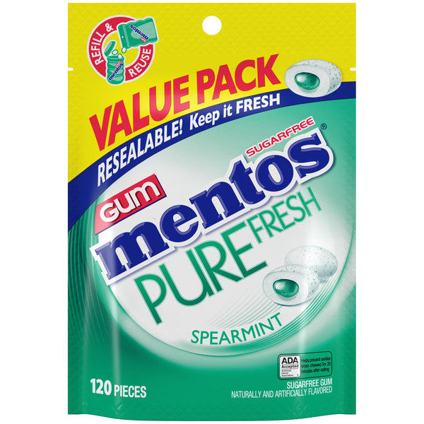 Mentos Pure Fresh Spearmint Xylitol sin azúcar · Chicles y mentas · 120 pzas