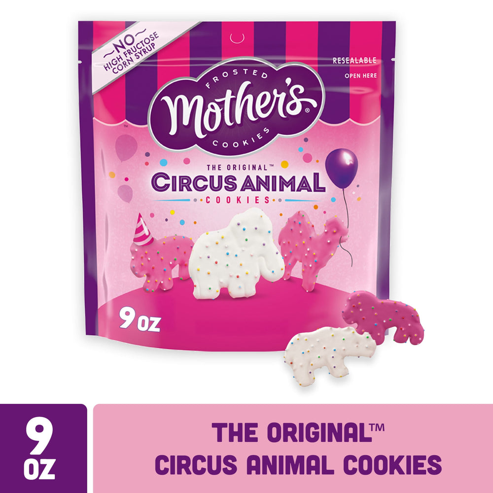 Mother's Original Circus Animal Frosted Animal · Galletas · 255 g · bolsa