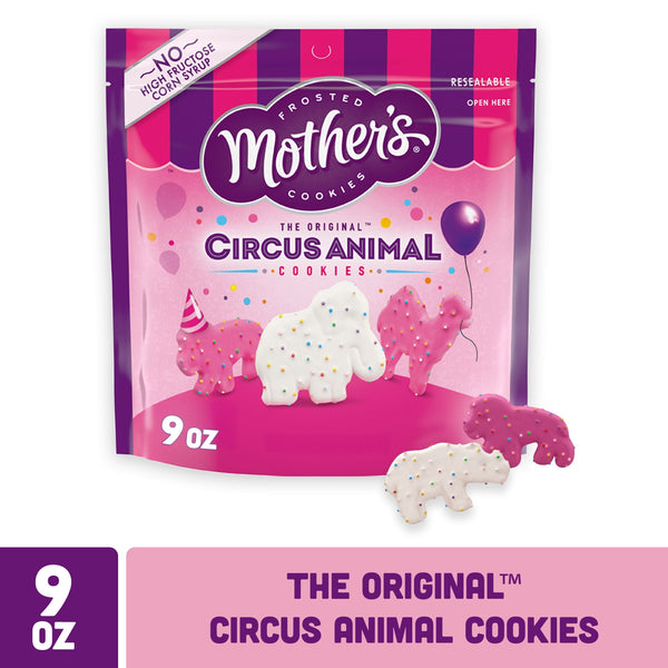 Mother's Original Circus Animal Frosted Animal · Galletas · 255 g · bolsa