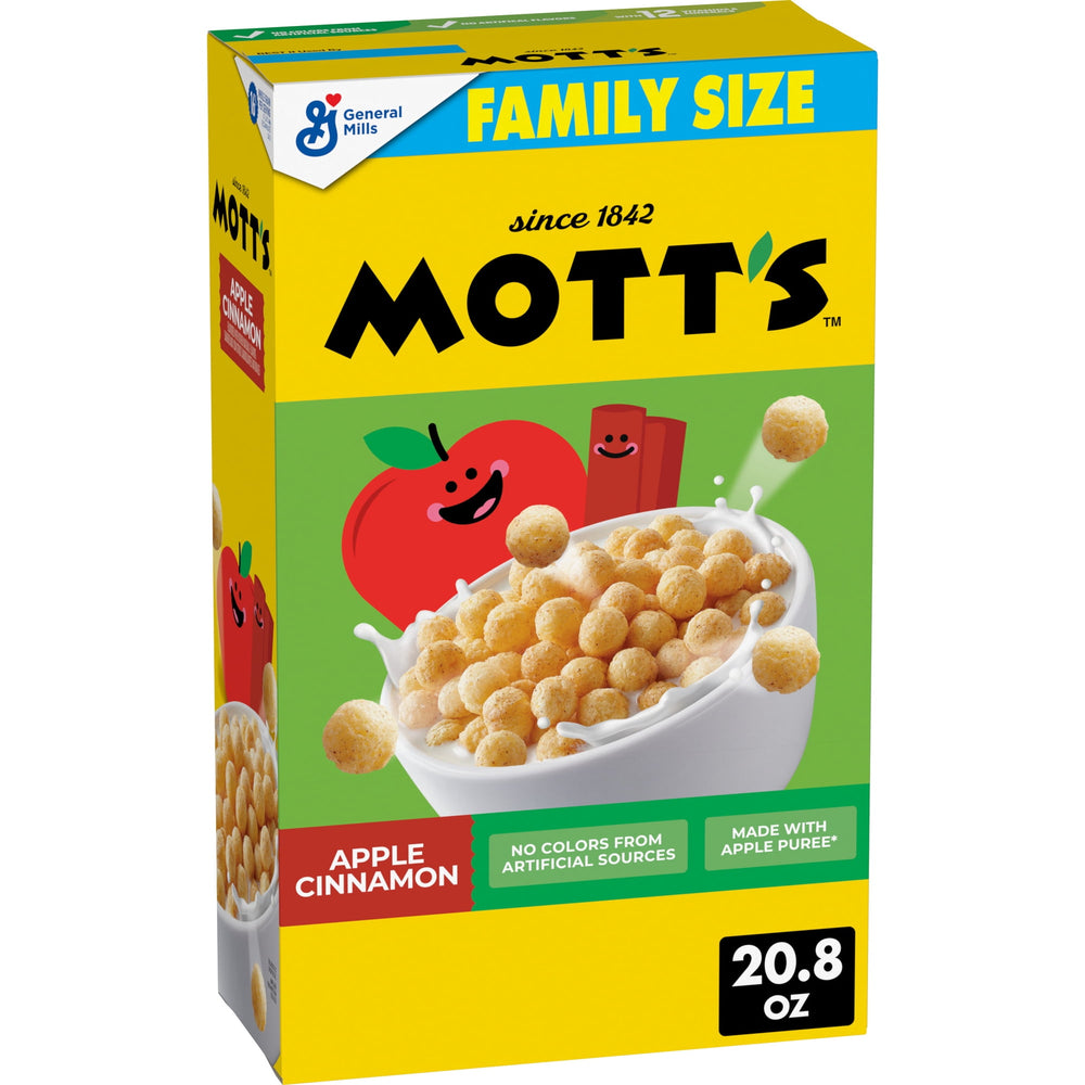 Mott's Apple Cinnamon · Cereal · 590 g · tamaño familiar