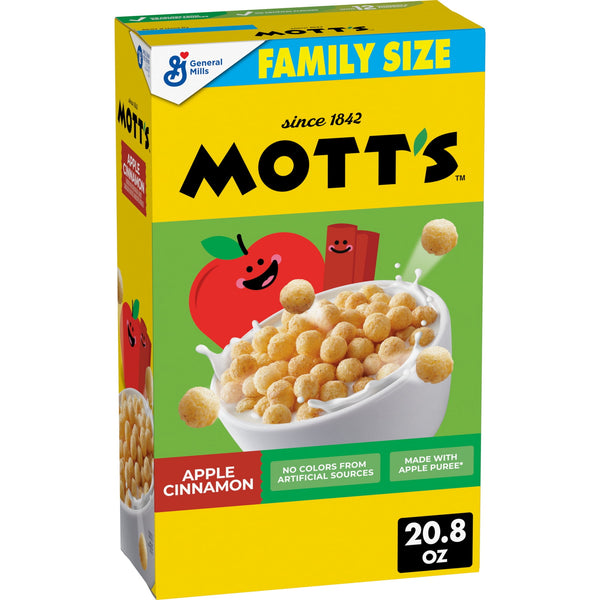 Mott's Apple Cinnamon · Cereal · 590 g · tamaño familiar