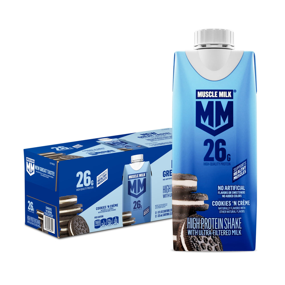 Muscle Milk Cookies 'N Crème · Batido de proteína · 325 ml x12