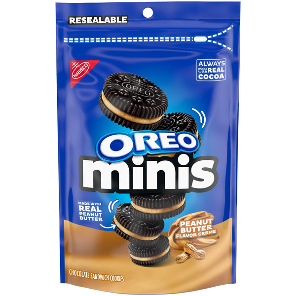 OREO Minis Peanut Butter Creme Chocolate · Galletas · 227 g