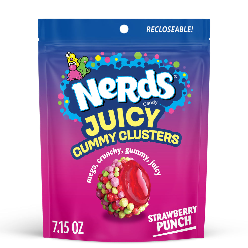NERDS Juicy Gummy Clusters Strawberry Punch · Gomitas · 203 g · bolsa