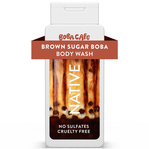 Native Boba Cafe Brown Sugar Boba · Gel de baño · 532 ml
