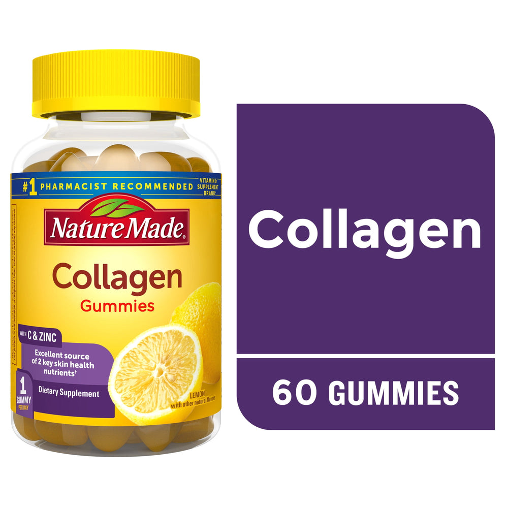 Nature Made Colágeno · Gomitas de suplemento · 60 unidades