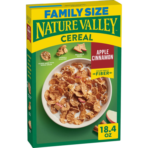 Nature Valley Apple Cinnamon · Barra · 522 g · tamaño familiar