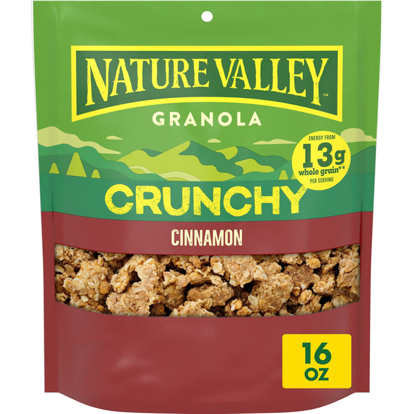 Nature Valley Cinnamon · Granola · 454 g · sobre