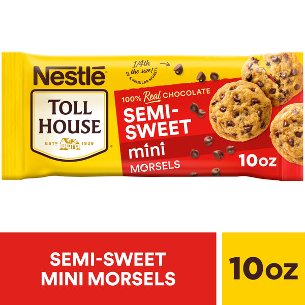 Nestle Toll House Semi Sweet Chocolate Mini Regular Baking · Chocolate · 283 g · bolsa