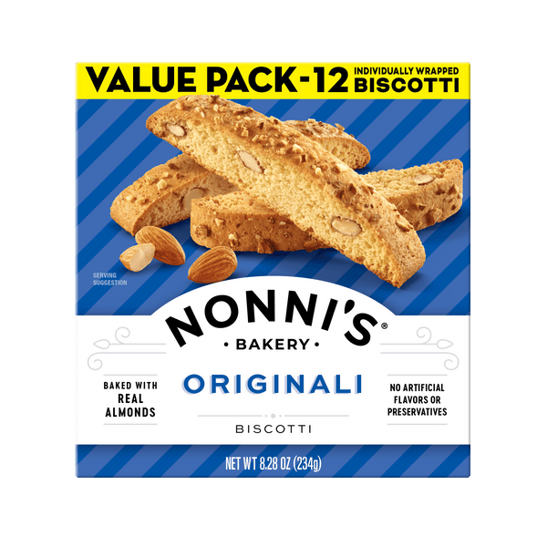 Nonni's Bakery Originali Almond Biscotti · Galletas · 12 pzas de 235 g