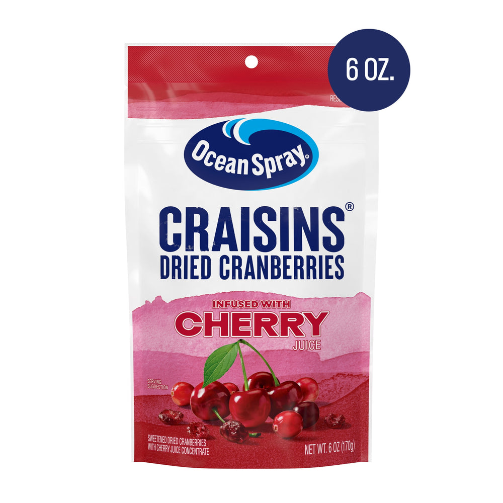 Ocean Spray® Craisins™ Infused with Cherry Juice · Fruta seca · 170 g