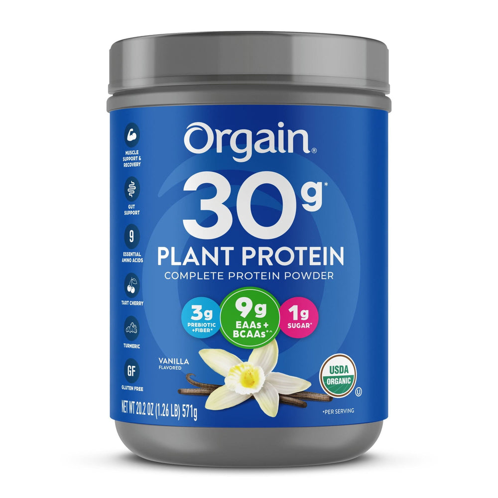 Orgain Organic Protein · Polvo proteínico vegano · 571 g