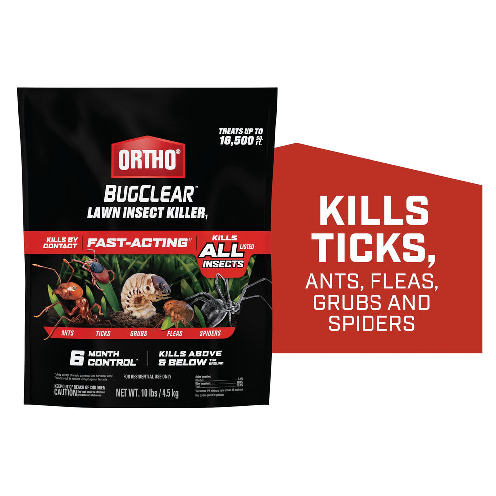 Ortho BugClear · Insecticida para césped · 10 lb