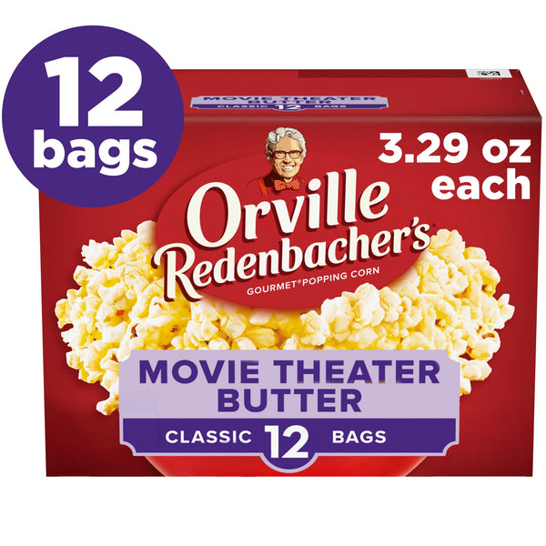 Orville Redenbacher’s Value Size Movie Theater Butter · Palomitas · 12 pzas de 93 g