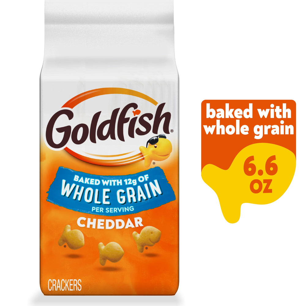 Goldfish with Cheddar · Galletas saladas · 187 g · bolsa