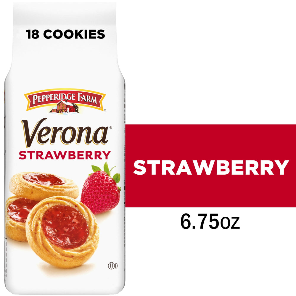 Pepperidge Farm Verona Strawberry Thumbprint · Galletas · 18 galletas de 191 g