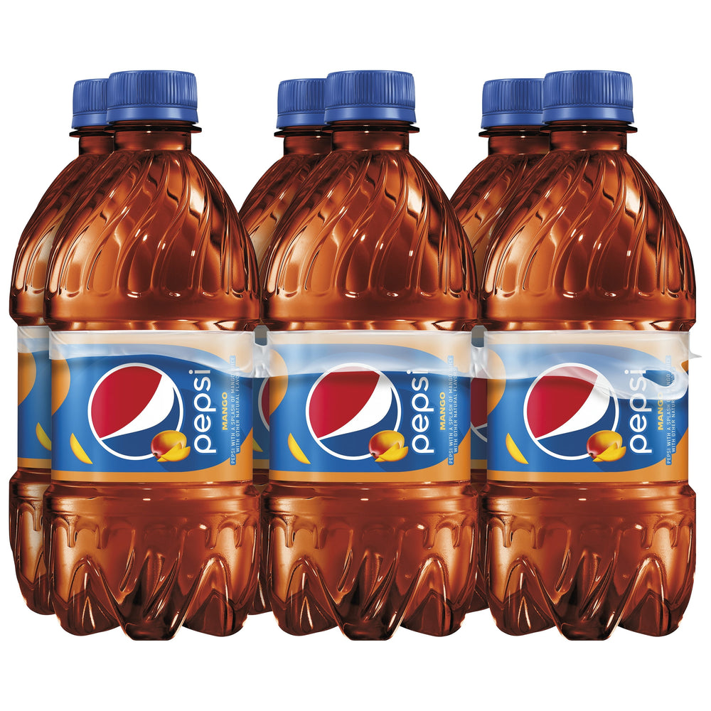 Pepsi Cola Mango · Refresco · 6 botellas de 454 g