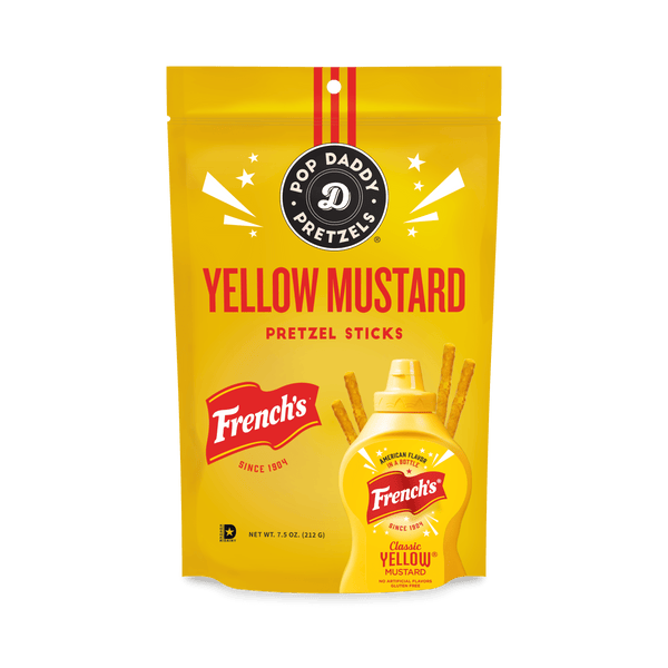 Pop Daddy French’s Mustard · Pretzels · 213 g