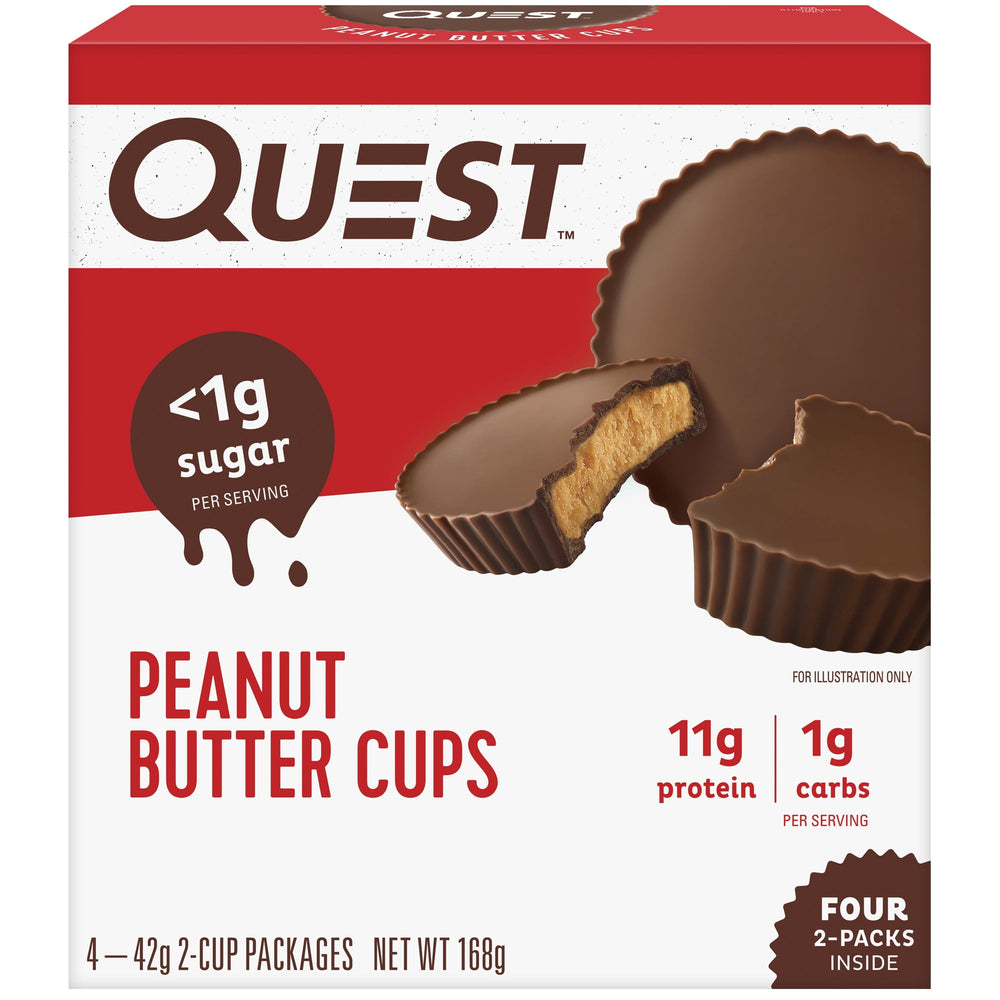 Quest Nutrition Peanut Butter Cups · Tazas de chocolate · 168 g