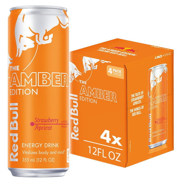 Red Bull Amber Edition · Bebida energética · 4 × 355 ml