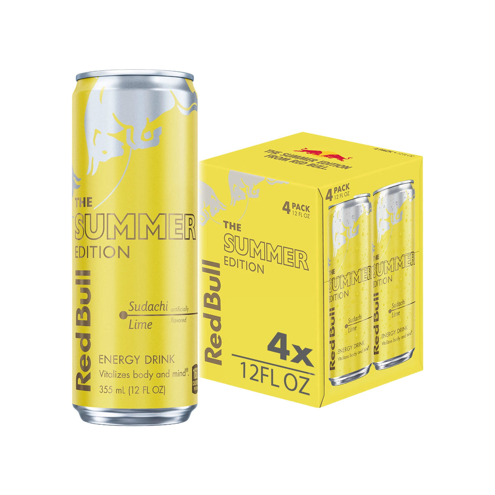 Red Bull Summer Edition · Bebida energética · 4 × 355 ml