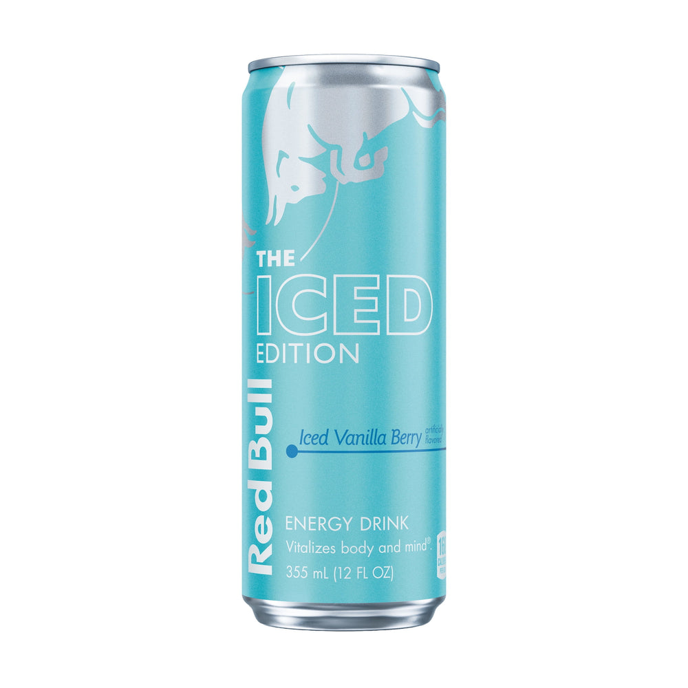 Red Bull Iced Edition Iced Vanilla Berry · Bebida energética · 355 ml · lata