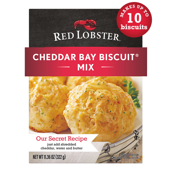 Red Lobster Cheddar Bay Biscuit Mix Garlic Herb Seasoning · Salsa y sazonador · 322 g · caja