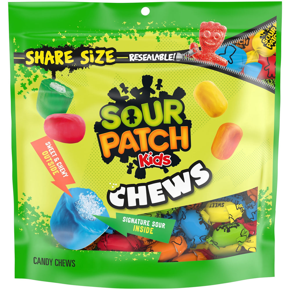 SOUR PATCH KIDS Chews Soft · Gomitas · 230 g · tamaño para compartir