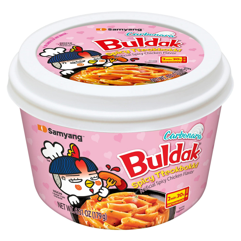 Samyang Buldak Carbonara · Fideos picantes · 179 g