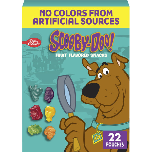 Betty Crocker Scooby-Doo! · Gomitas de fruta · 22 pzas de 23 g