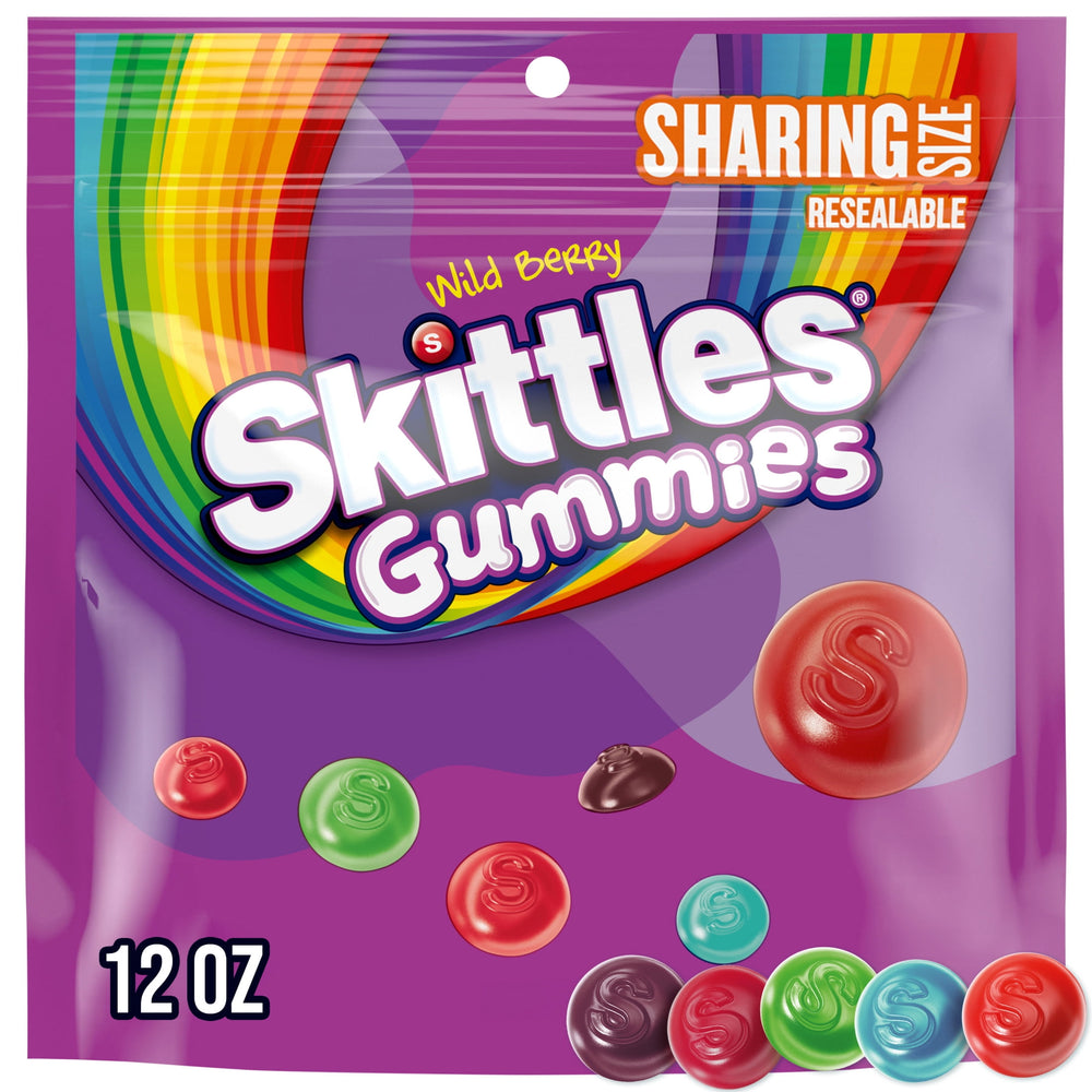Skittles Wild Berry Sharing · Caramelos · 340 g · bolsa
