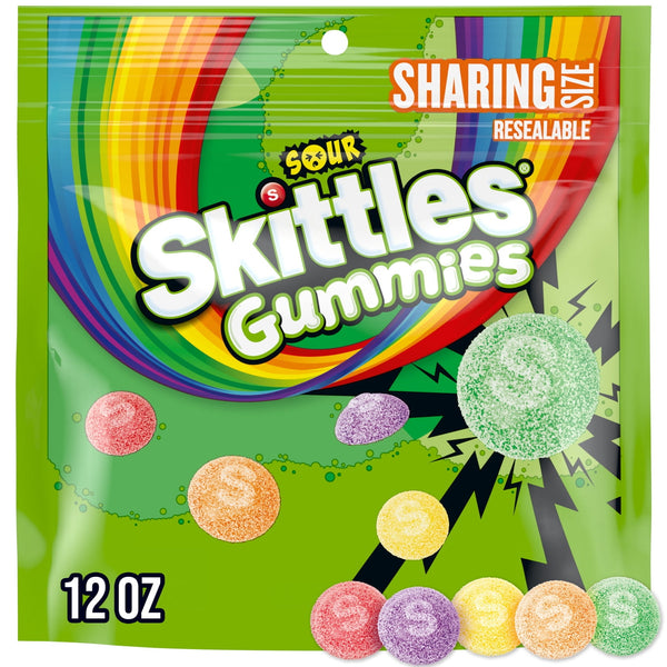 SKITTLES Sour Soft · Caramelos · 340 g