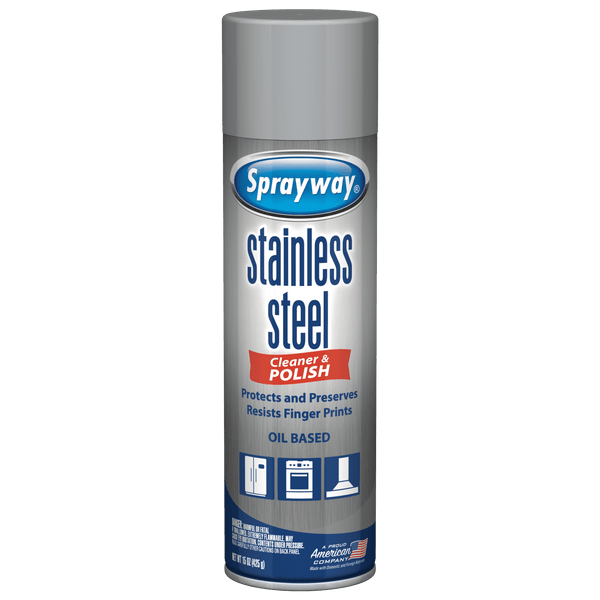 Sprayway Stainless Steel Cleaner & Polish · Limpiador y pulidor · 425 g