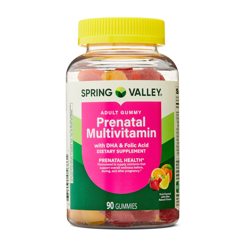 Spring Valley Prenatal Multivitamin · Gomitas vitamínicas · 90 unidades