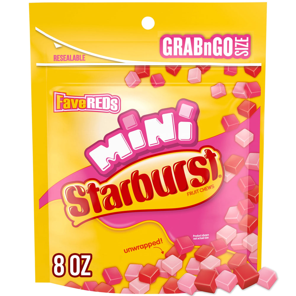 Starburst Favereds Minis Fruit Grab N Go · Caramelos · 227 g · bolsa