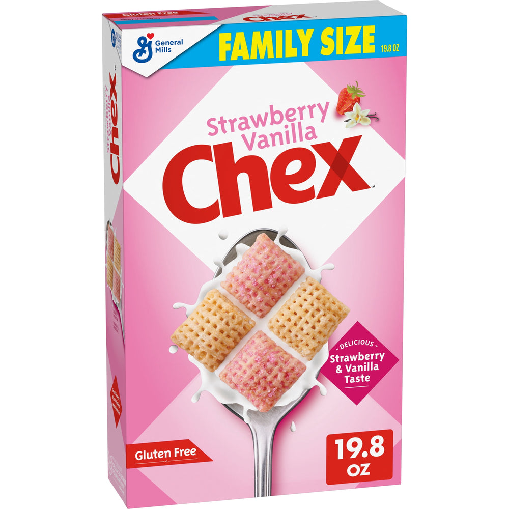 Strawberry Vanilla Chex Gluten Free · Cereal · 561 g · tamaño familiar