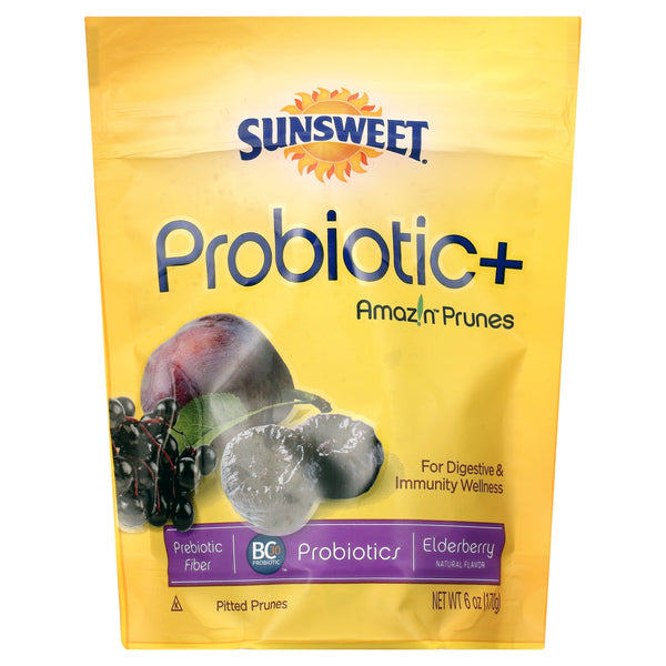 Sunsweet Probiotic+ Amazin Prunes · Fruta seca · 170 g · bolsa