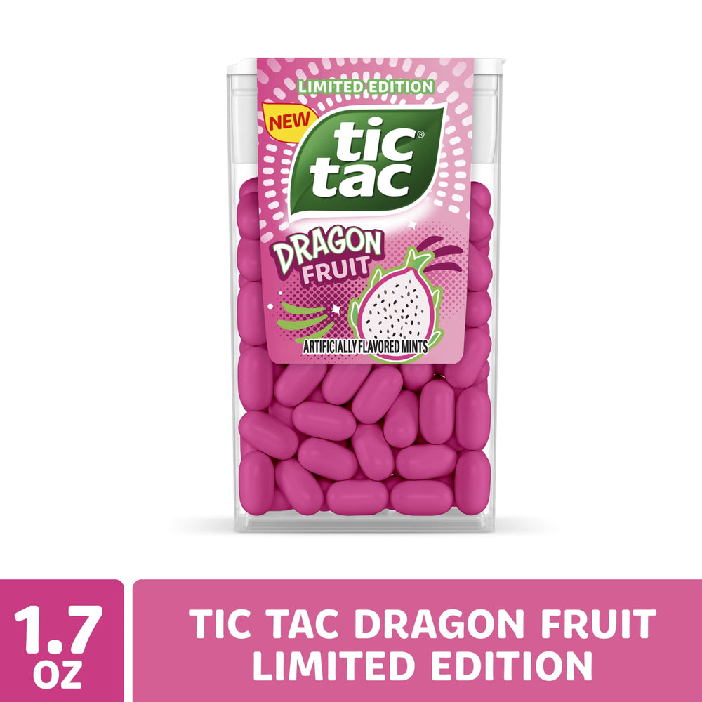 Tic Tac Dragon Fruit Pocket-sized · Chicles y mentas · 48 g