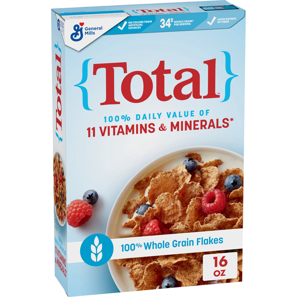 Total 100% Daily Value of 11 Vitamins and Minerals · Cereal · 454 g