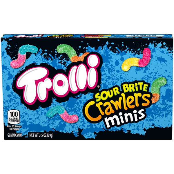 Trolli Sour Brite Crawlers Mini Gummy Candies · Gomitas · 99 g · caja