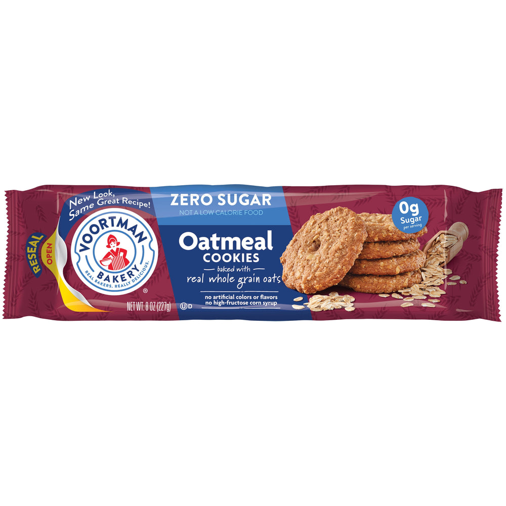 VOORTMAN Oatmeal Zero Sugar · Galletas · 227 g