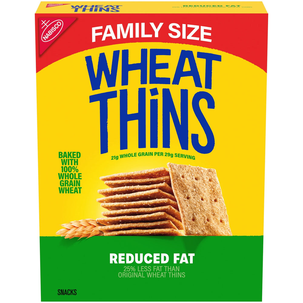 WHEAT THINS Reduced Fat Wheat · Galletas saladas · 354 g · tamaño familiar
