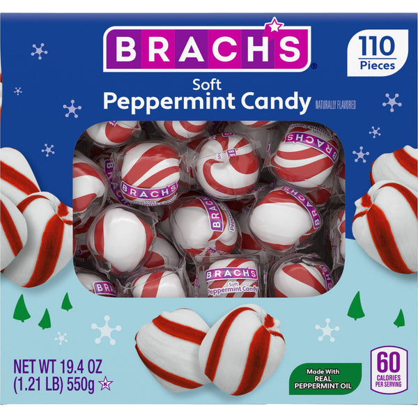 Brach's Holiday Soft Peppermint Candies Christmas · Chicles y mentas · 550 g · caja