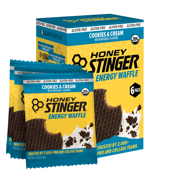 Honey Stinger Organic Energy Waffle & Cream sin gluten · Galletas · 6 pzas de 30 g