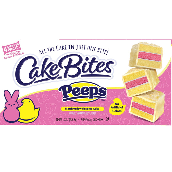 United Peeps Yellow Cake Bites Family · Galletas · 227 g