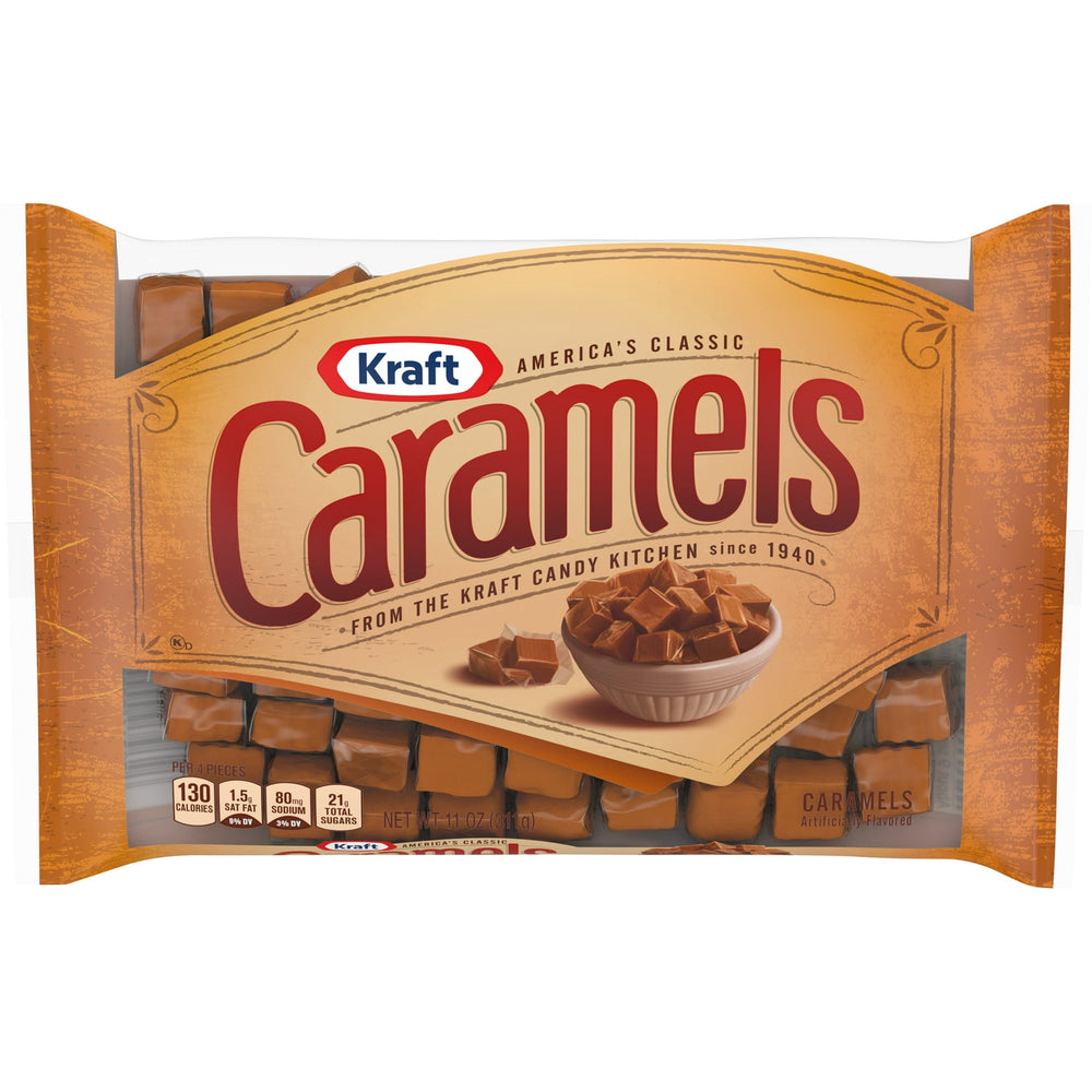 Kraft America's Classic Caramels · Gomitas · 312 g · bolsa