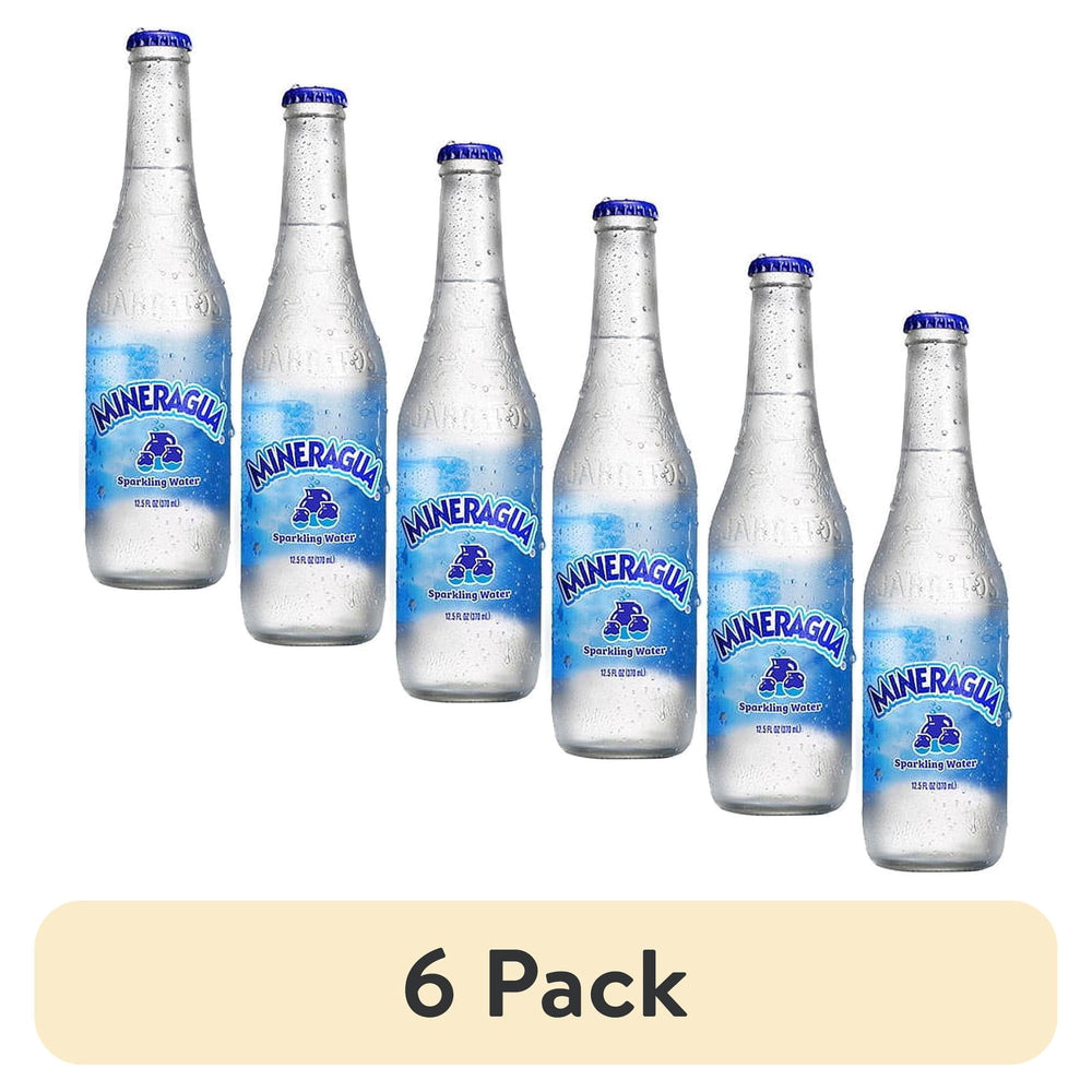 Jarritos Mineragua · Agua mineral · 6 botellas de 370 ml
