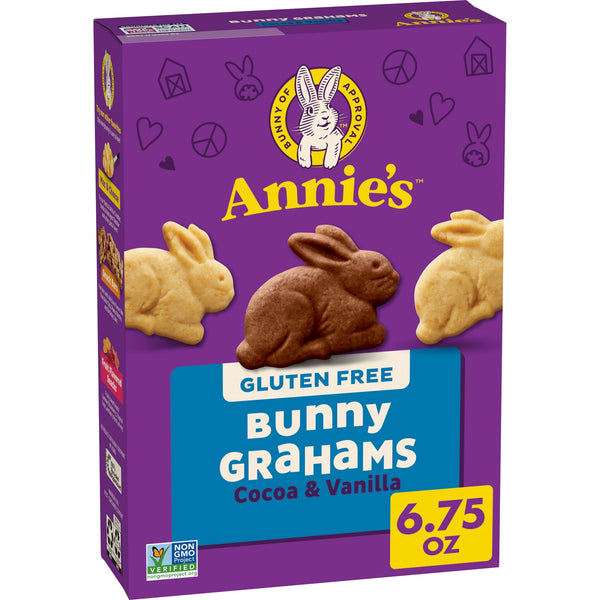 Annie's Cocoa and Vanilla Bunny sin gluten · Galletas · 191 g