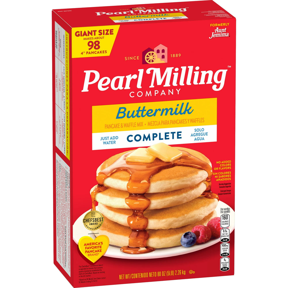 Pearl Milling Company Complete Buttermilk · Mezcla para hot cakes · 2268 g